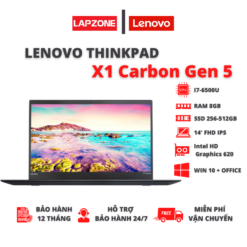 [Likenew] Lenovo ThinkPad X1 Carbon Gen 5 Ram 8GB SSD 256GB 14'' FHD IPS