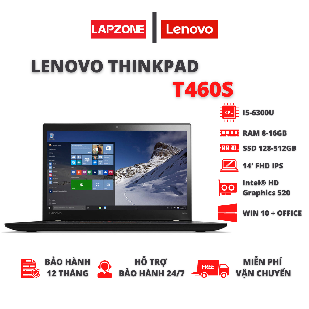 Lenovo ThinkPad T460s core i7 ram12gb